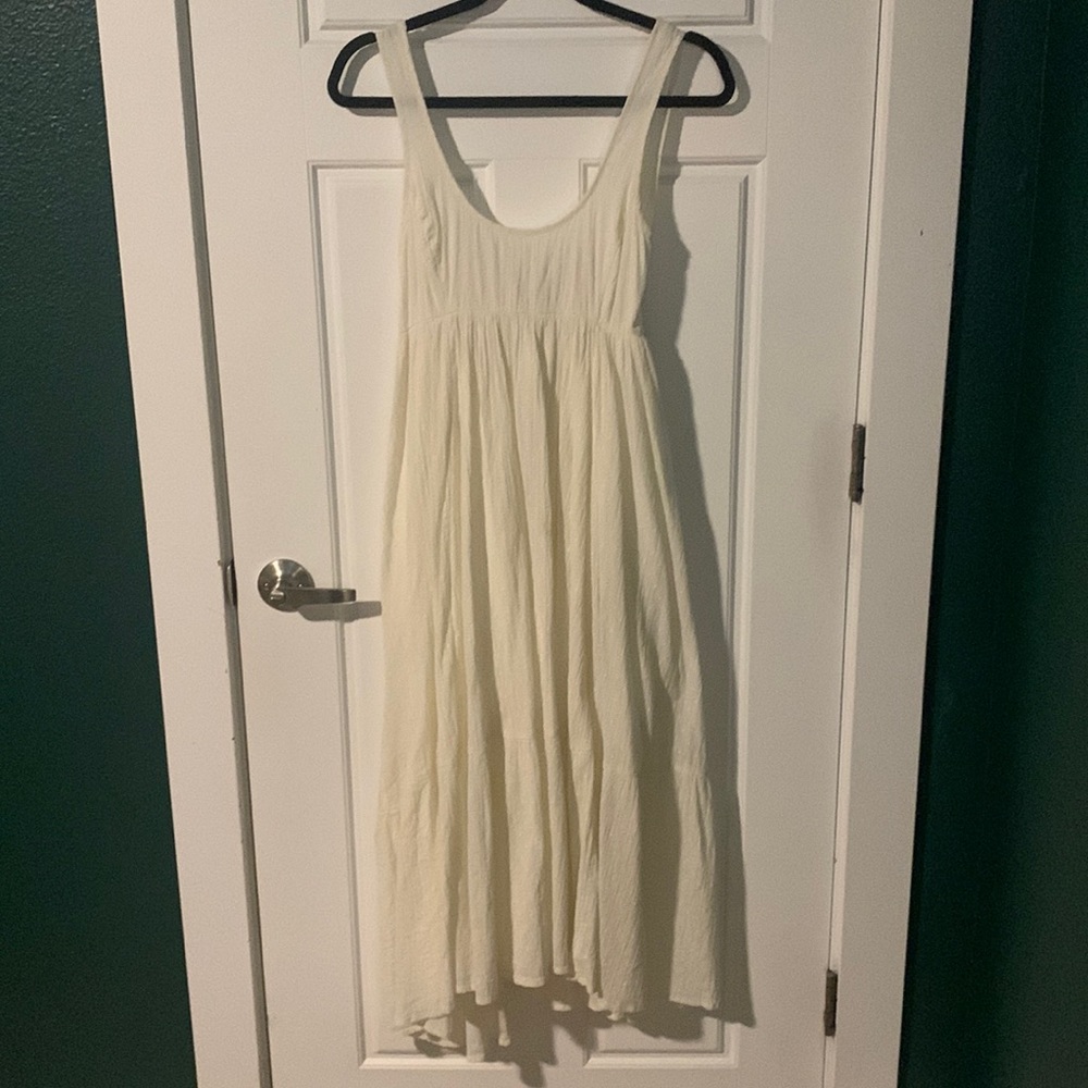 COPY - Cream Urban Outfitters mid length dress